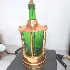 Vtg. Musical bottle with cork stopper